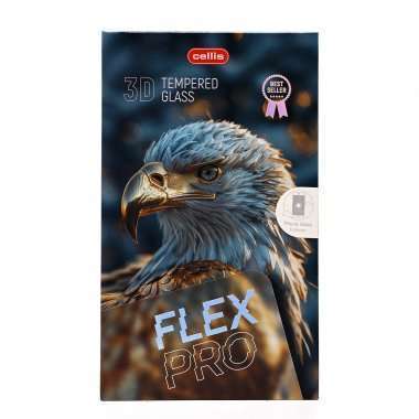 Защитное стекло Cellis для Apple iPhone 14 Pro (черное) &mdash; 2
