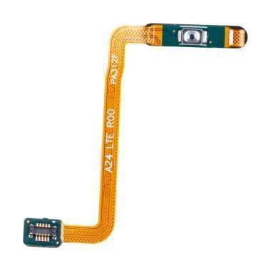 Шлейф для Samsung Galaxy A24 4G (A245F) на сканер отпечатка пальцев (черный) — 1