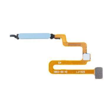 Шлейф для Xiaomi Poco X4 Pro 5G на сканер отпечатка пальцев (голубой) — 2