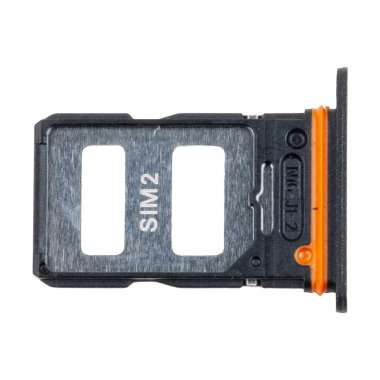 Контейнер SIM для Xiaomi Poco X6 5G (черный) &mdash; 1