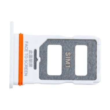 Контейнер SIM для Xiaomi Redmi Note 12 Pro 5G (белый) &mdash; 2