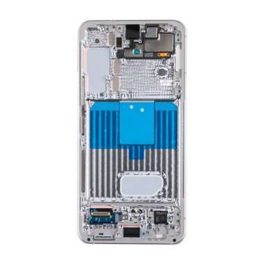 Дисплейный модуль с тачскрином для Samsung Galaxy S22 (S901B) (белый) &mdash; 2